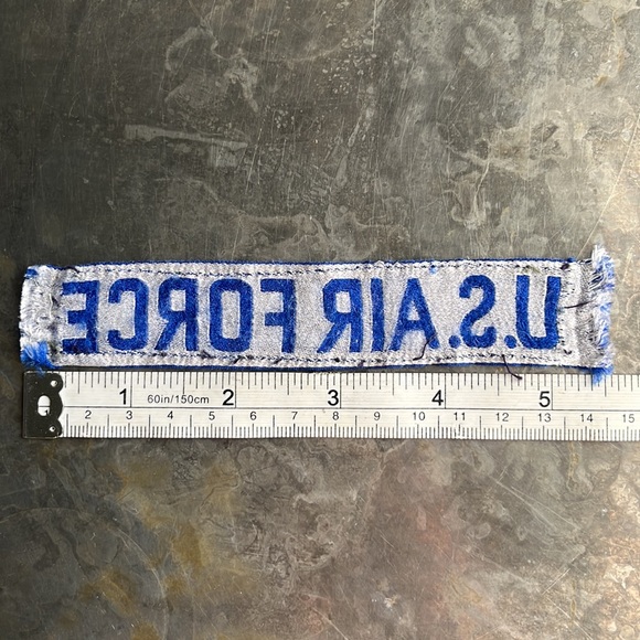 U.S. AIR FORCE blue tape patch - Picture 9 of 9